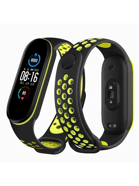 Promise mobile Ремешок для Xiaomi Mi Band 5, Mi Band 6 силиконовый Sport N