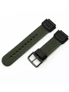 Haspic Ремешок для часов G-Shock SGW-400 Nylon черный сереб. пряжка