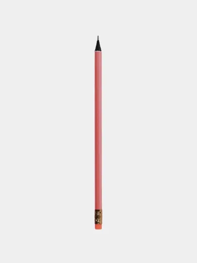 Карандаш чернографитный Hatber V-Tone HB, с ластиком, заточенный (арт. BL_072604)