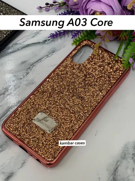 Kambar cases Чехол на телефон Samsung A03 Core с кристаллами Swarovski