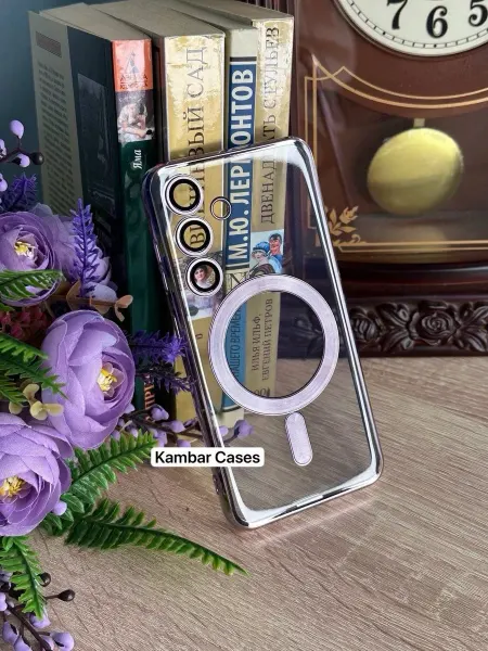 Kambar cases Чехол на телефон Samsung S24 Plus с функцией магсейф