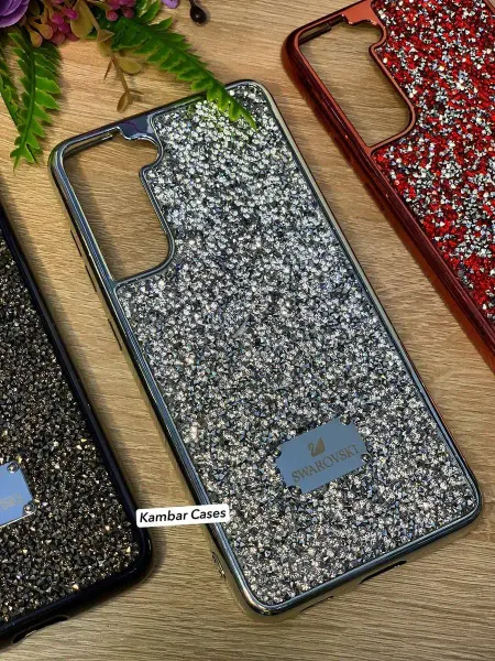 Kambar cases Чехол на телефон Samsung S21FE с кристаллами Swarovski