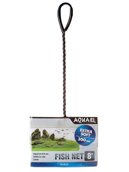 AQUAEL Сачок аквариумный Fish Net 8, 20 х 15 х 34 см