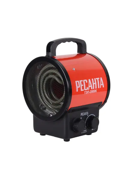 РЕСАНТА Электрическая тепловая пушка, обогреватель ТЭП-2000К
