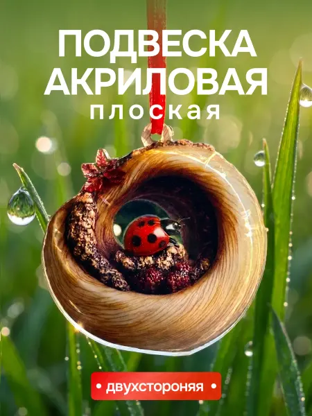 Blesk&Krasota Автомобильная подвеска "Божья коровка"