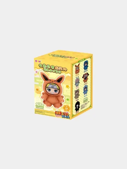 Лабубу Наруто, плюшевая кукла Eaki Naruto Blind Box