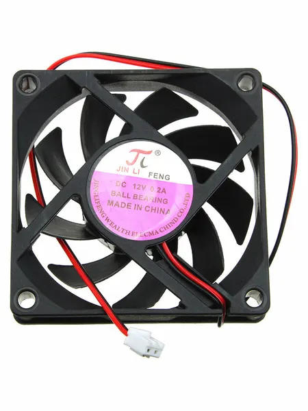 Кулер 70*70*15 12V 0,2А 2PIN провод 25см вентилятор охлаждения