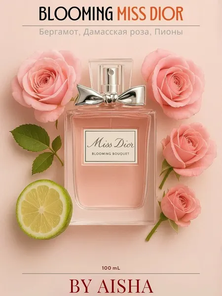 Духи в подарок Мини набор духов Miss Dior Blooming Bouquet.Диор мисс