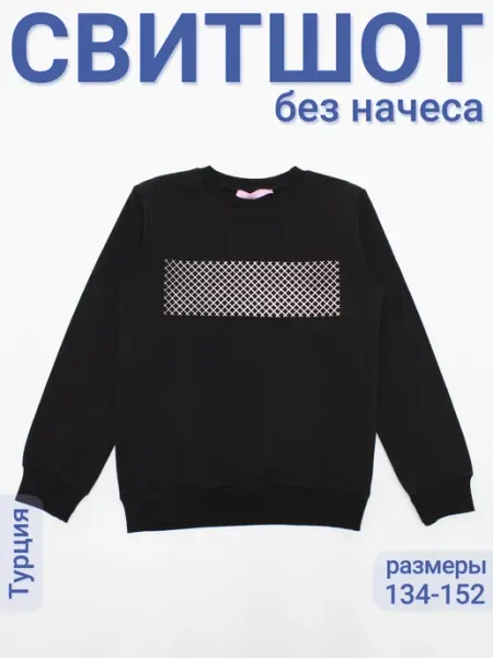 Blueland Junior Свитшот спортивный кофта без начеса подростковая