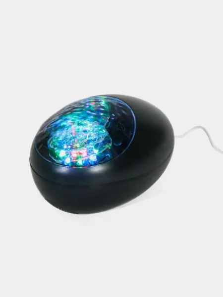 Проектор океанских волн, музыкальный плеер с Bluetooth, светодиодный проекционный ночник