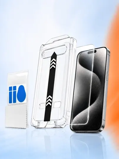 Privacy стекло с антипыльной установкой для iPhone 15–17 - Аксессуары и запчасти
