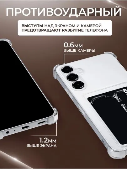 Чехол для Samsung Galaxy A14 /A15 /A16 /A24 /A25 / A26 / A34 / A35 / A36 / A54 / A55 / A56 - Аксессуары и запчасти