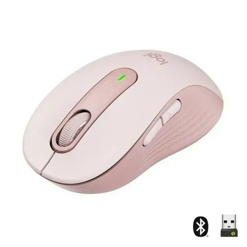 Мышь беспроводная Logitech Signature M650 Bluetooth, розовый