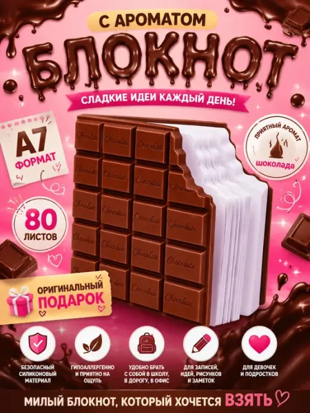 Блокнот для записей 1шт