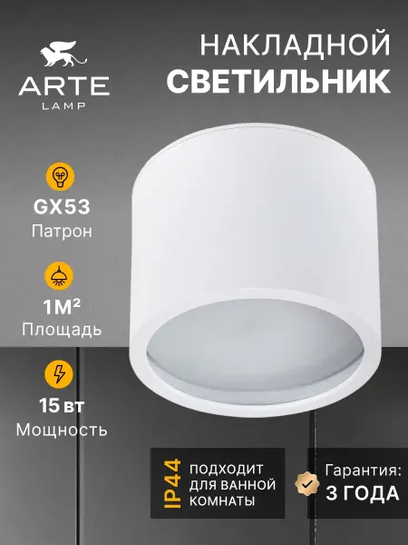 Arte Lamp Точечный накладной светильник INTERCRUS A5543PL-1WH