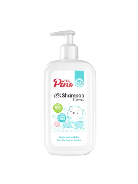 Baby Pino Детский шампунь для волос и тела 0+ Hair & Body Shampoo, 350…