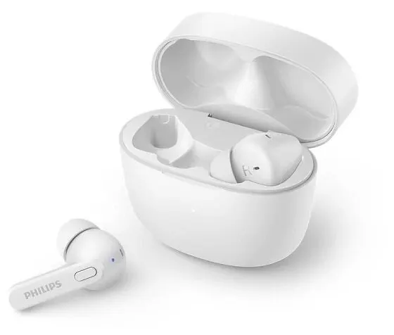 Наушники Philips TAT2206WT, Bluetooth, внутриканальные, белые