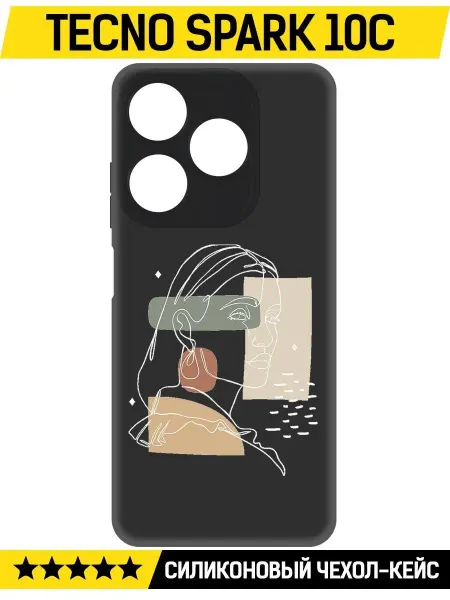 Krutoff Силиконовый чехол для TECNO Spark 10C