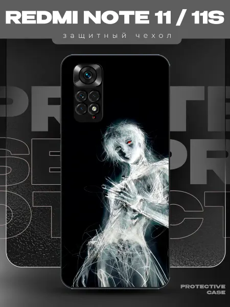 MeowCase Чехол на Redmi Note 11 с принтом токийский гуль