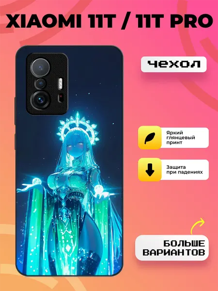 BroCase Чехол на Xiaomi 11T принт девушка