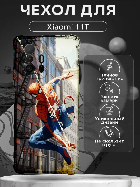 CHEHOO Чехол на Xiaomi 11T человек паук
