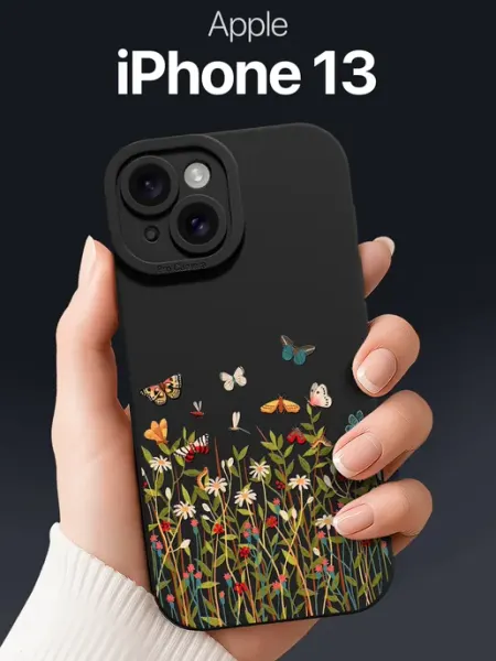 SCDesign Чехол на iPhone 13 с бабочками