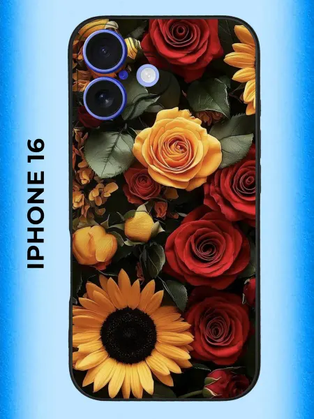 WoodyShop Чехол на iPhone 16 с принтом