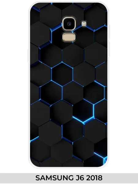 Samsung Чехол на J6 (2018) с принтом