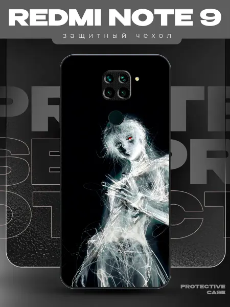 MeowCase Чехол на Redmi Note 9 с принтом токийский гуль