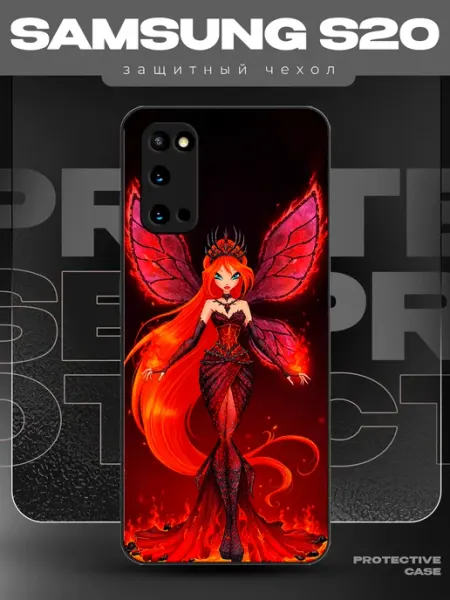 MeowCase Чехол на Samsung S20 с принтом Винкс Блум