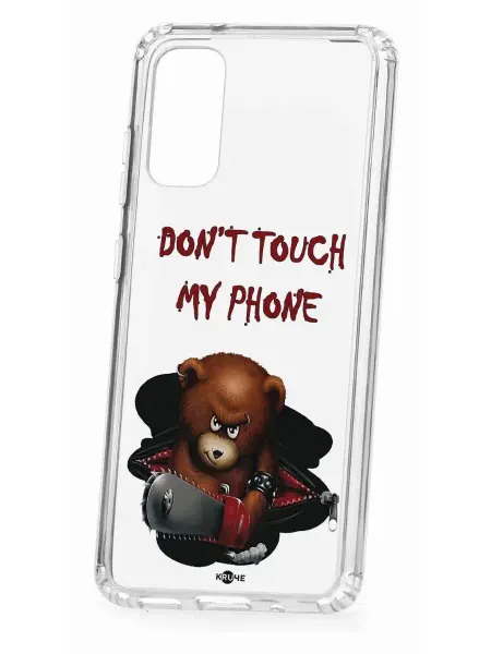 КRUЧЕ Чехол Samsung S20 с рисунком, с принтом с защитой камеры