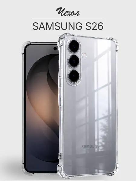 Мобимания Чехол Samsung S26 прозрачный противоударный