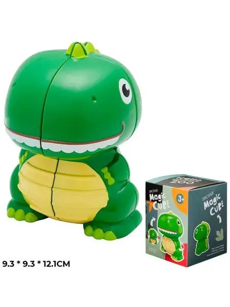 Китайская игрушка1 Головоломка Динозаврик в коробке, 1 шт