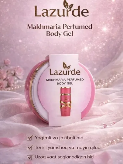 Lazurde Mahkmaria Perfumed Body Gel — парфюмированный гель для тела
