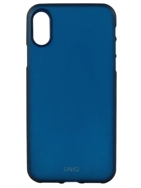UNIQ Чехол для iPhone X, XS Bodycon Navy blue