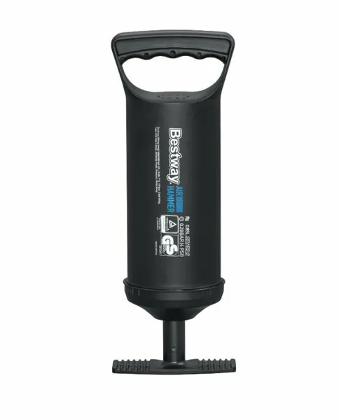 Насос Bestway Air Hammer 62002, ручной, пластиковый, черный, 3 насадки