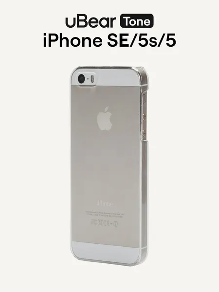 Чехол uBear CS15TR01-I5 для iPhone 5/5s/SE, Твердый, Прозрачный