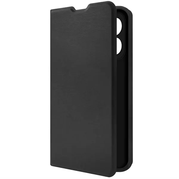 Чехол-книжка Krutoff Magnet Book для Infinix Smart 9, матовая поверхность, искусственная кожа, термопластичный полиуретан