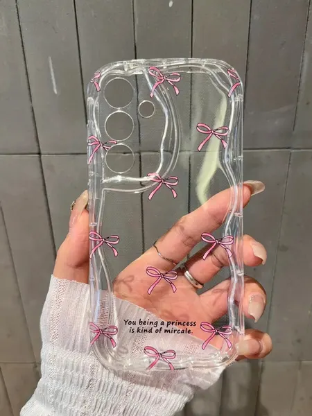 Чехол О'Кейси, для Samsung A35, с защитой камеры, накладка, розовый, черный, прозрачный