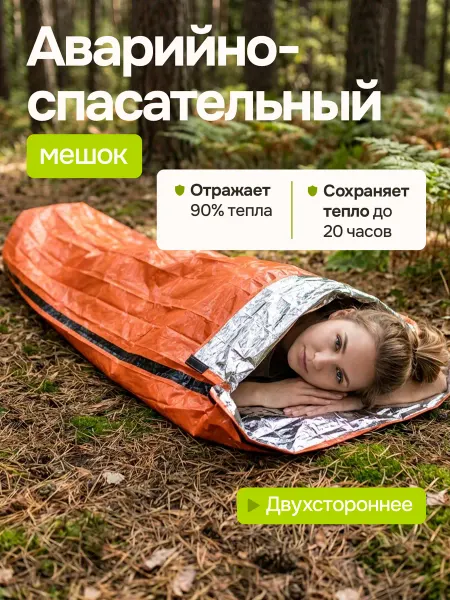 Спасательное термоодеяло