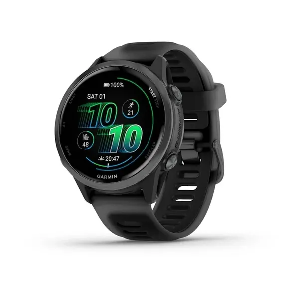 Умные смарт-часы Garmin Forerunner 570 42mm Slate Grey Aluminium with Translucent Black 010-02970-00