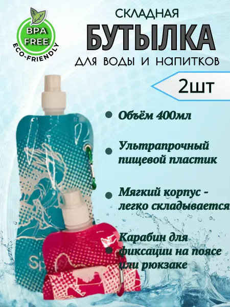 Складная бутылка для воды