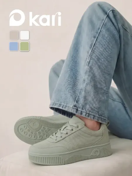 Kari Кеды женские на платформе хаки