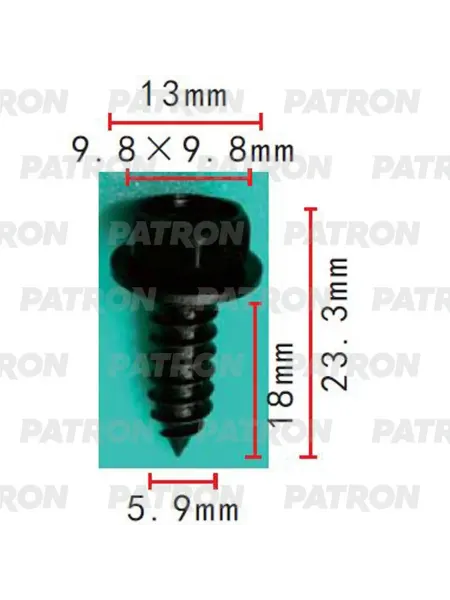 PATRON Саморез MB 5.9x23.3мм