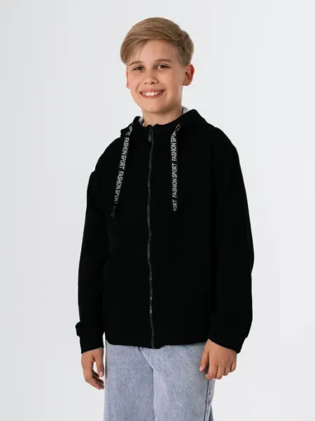 Bonito kids Толстовка на молнии детская с капюшоном
