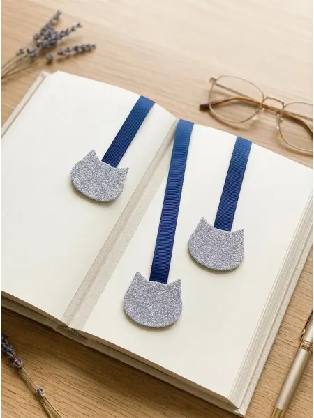 Sam's Bookmarks Закладки перекидные котики 6 штук