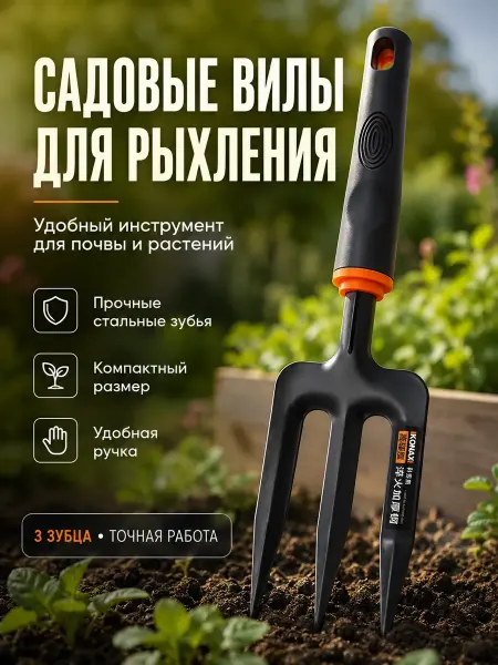 ДК3 мини-вилы (3 зубца)