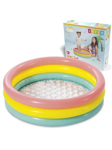 Intex Надувной детский бассейн Sunset Glow Baby 57107