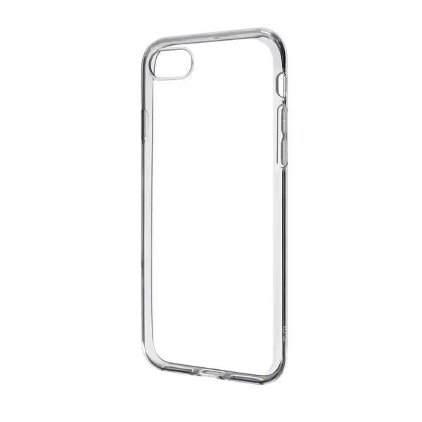Защитный чехол для Apple iPhone 7 / 8 / SE 2020, силиконовый, с защитным бортиком вокруг камеры, прозрачный