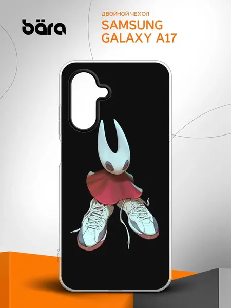 Чехол для Samsung Galaxy A17, Самсунг Галакси А17, двойной, 2в1, с принтом
